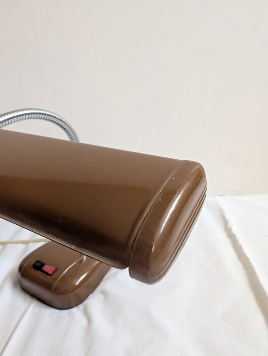 desk lamp Other - 1960's Original - Made In Japan - Brand New (Deadstock) Vintage Brown Desk Lamp
